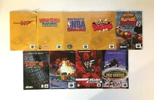 Authentic Original Nintendo 64 [N64] Manuals Only - You Pick - US Seller