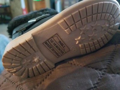 Baby Kids Zip Up Ankle Boots Infant / Girl Boots Size 12-18 Month | eBay