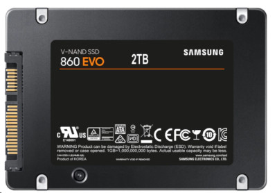 Samsung 860 EVO 2TB 2.5'' SATA III 3D NAND SSD MZ-76E2T0