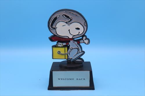 スヌーピーAvivaトロフィー70s 70s AVIVA Snoopy Astronauts Trophy WELCOME BACK Peanuts