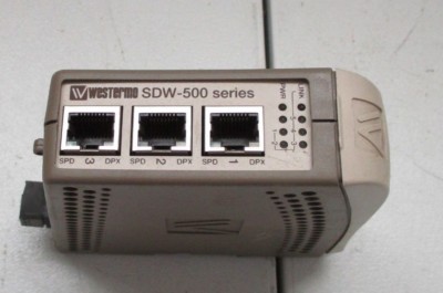 WESTERMO SDW-500 Industrial Ethernet 5-port switch FREE SHIPPING USED 