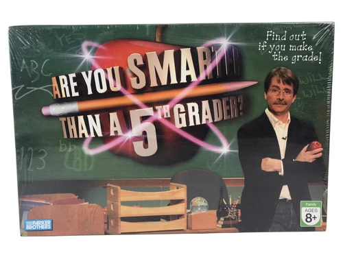 vintage Parker Brothers Are You Smarter Than A 5th Grader Board Game 2007