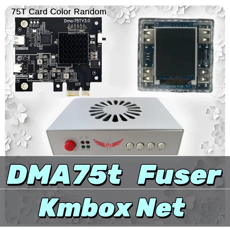 DMAボード75T DP出力フューザー　KMbox 75T DMA Board + KMBOX B+ Keyboard Mouse Controller DIY