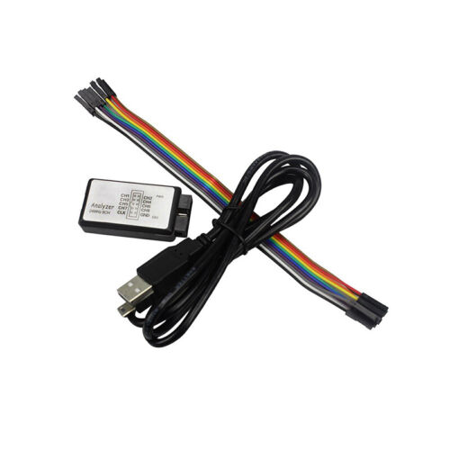Logic Analyzer Device Set USB Cable 24MHz 8CH 24MHz for ARM  Top 24M 1.5V-5.5V - Picture 1 of 5