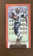 2021 Panini Legacy Torry Holt Premium Edition Mini Ruby 57/75 #129 ~ Rams