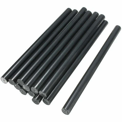 48 Stick Colla A Caldo Nera Ricarica Per Pistola Lung 18Cm Diametro 11mm dfh
