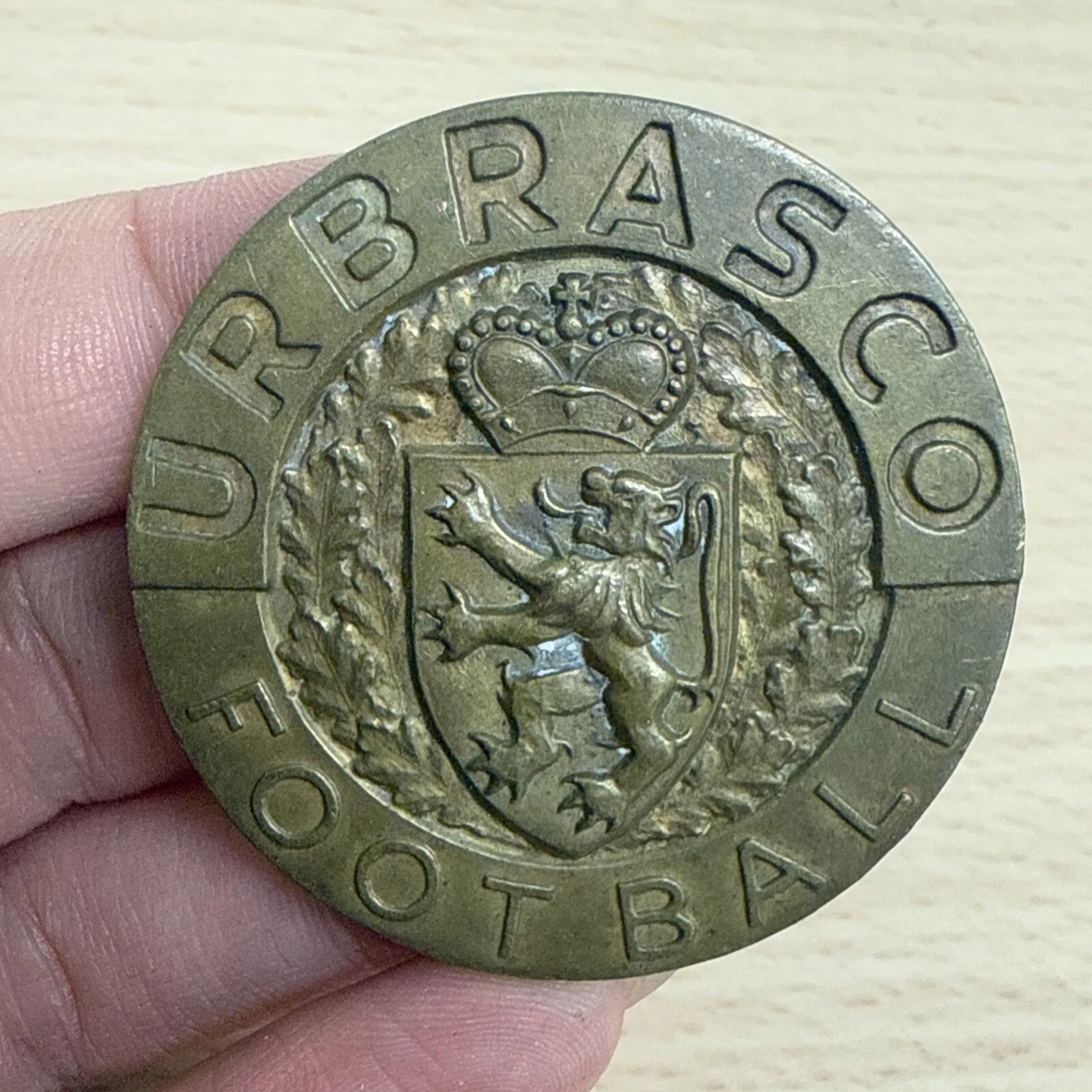 Médaille Ubrasco Football Division 2 1973 1974