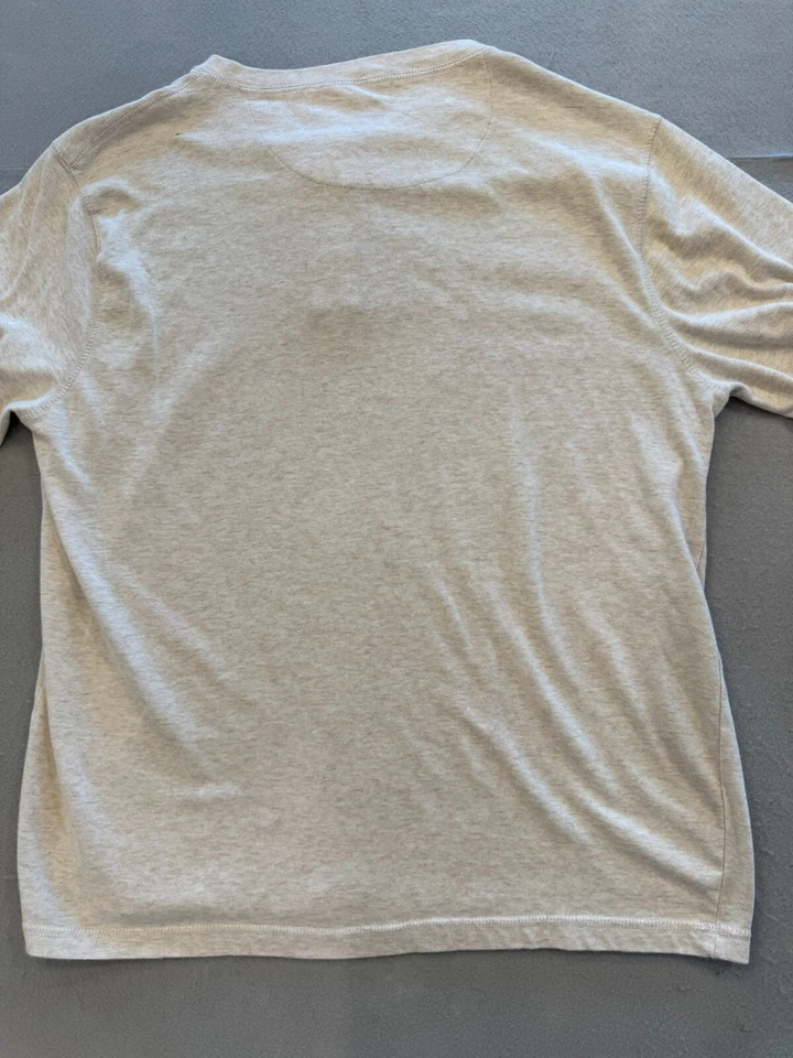 Architect 衬衫男式特大号燕麦片亨利打底日常 T 恤 — 第 4/4 张图片