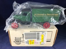 S-28 ERTL 1:38 SCALE DIE CAST BANK - 1931 HAWKEYE MOTOR TRUCK - NIB- J.C. PENNEY