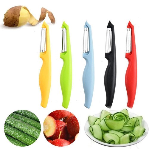 Kitchen Fruit and Vegetable Peeler Long Handle Fruit Carrot Easy Peeling. R1S5 - Imagen 4 de 20