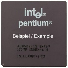 Intel Pentium 120 A80502120 SY033 Socket 7 120MHz/60MHz Desktop CPU
