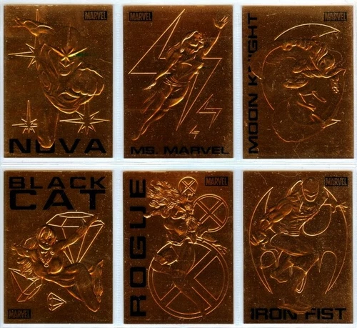 Marvel Bronze Age: Complete Bronze Embossed Set (12) 2012 Rittenhouse
