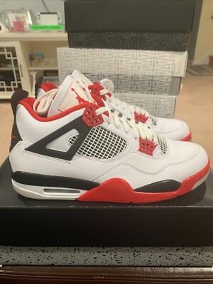 Size 12 - Jordan 4 Retro 'Fire Red' 2012 886551115031| eBay