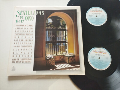 Sevillanas de Gold Vol 17 Marismeños Basilikum Nebel 1987 2 X LP vinyl 12 ''