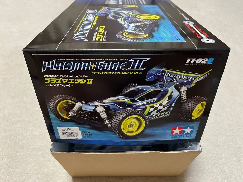 TAMIYA 1/10 RC No.630 PLASMA EDGE II TT-02B CHASSIS Assembly Kit Off-Road 58630 - Image 3 of 4