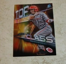 Jonathan India Rookie Reds 2018 Bowman Chrome Jumbo Gold Refractor 21/50