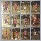 (NM) 1998 Upper Deck MICHAEL JORDAN Gatorade nba DREAMS GOLD FOIL Jumbo Cards 12