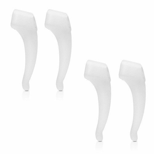 4 x Ganci in silicone antiscivolo per occhiali da vista, Fermaocchiali  elastici | eBay