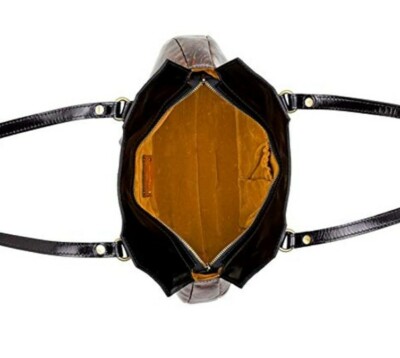 PATRICIA NASH purse NEW $299 Napoli Black Leather Shoulder