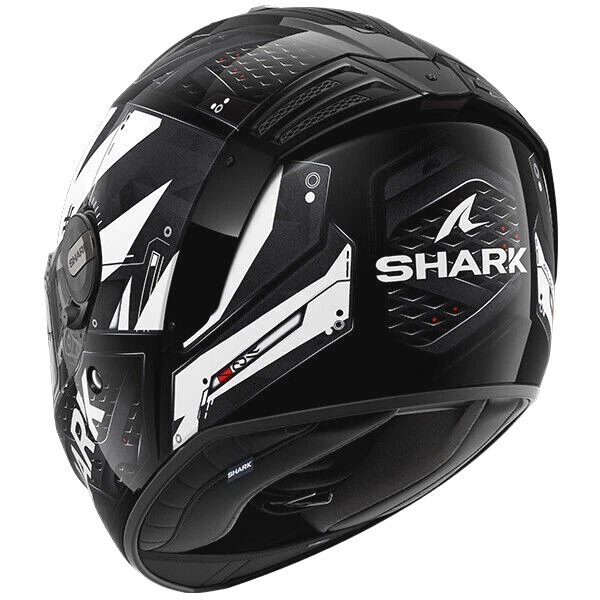 Shark Spartan RS Motorcycle Helmet Stingrey KWA Full Face Motorbike ACU Gold - Image 2 of 4