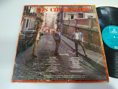 Los Chunguitos Callejeros Sin Salida Odeon 1983 - LP Vinilo 12" G+/VG - Photo 6 sur 8