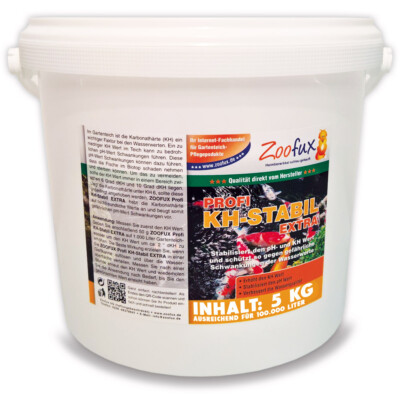 (10,00 /kg) PROFI ph KH-Stabil ph/KH Teich Stabilisator 5 kg für 100.000 Liter