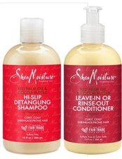 SheaMoisture Shampoo  Conditioner for Curly Hair w/ Red Palm Oil  Cocoa Butter