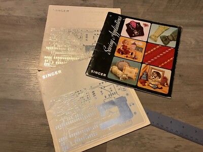 SINGER TOUCH TRONIC 2000 INSTRUCTION MANUAL & SEWING APPLICATIONS BOOKLET