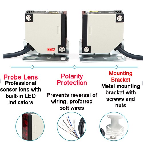 E3JK-R4M1/DS30M1/5DM1 Sensor 90-240VAC Specular Reflection Photoelectric Switch - Picture 3 of 20