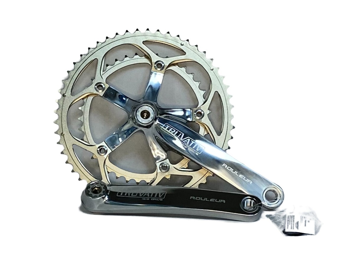 TRUVATIV ROULEUR-TD DOUBLE ISIS CRANKSET 53/39T 175mm NEW IN BOX