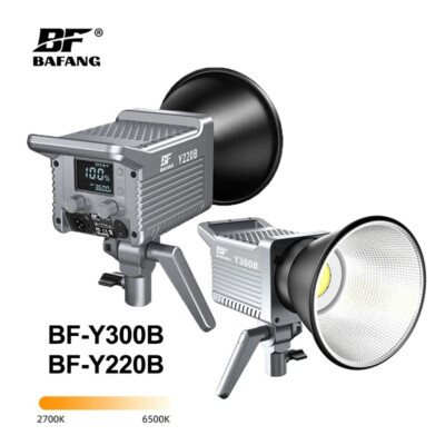 BAFNAG BF-Y300B/BF-Y220B LED Video COB Light Photography Fill Light 2700K-6500K