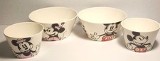 Zak Designs Mickey And Minnie Mouse Melamine Dishes lot of 4