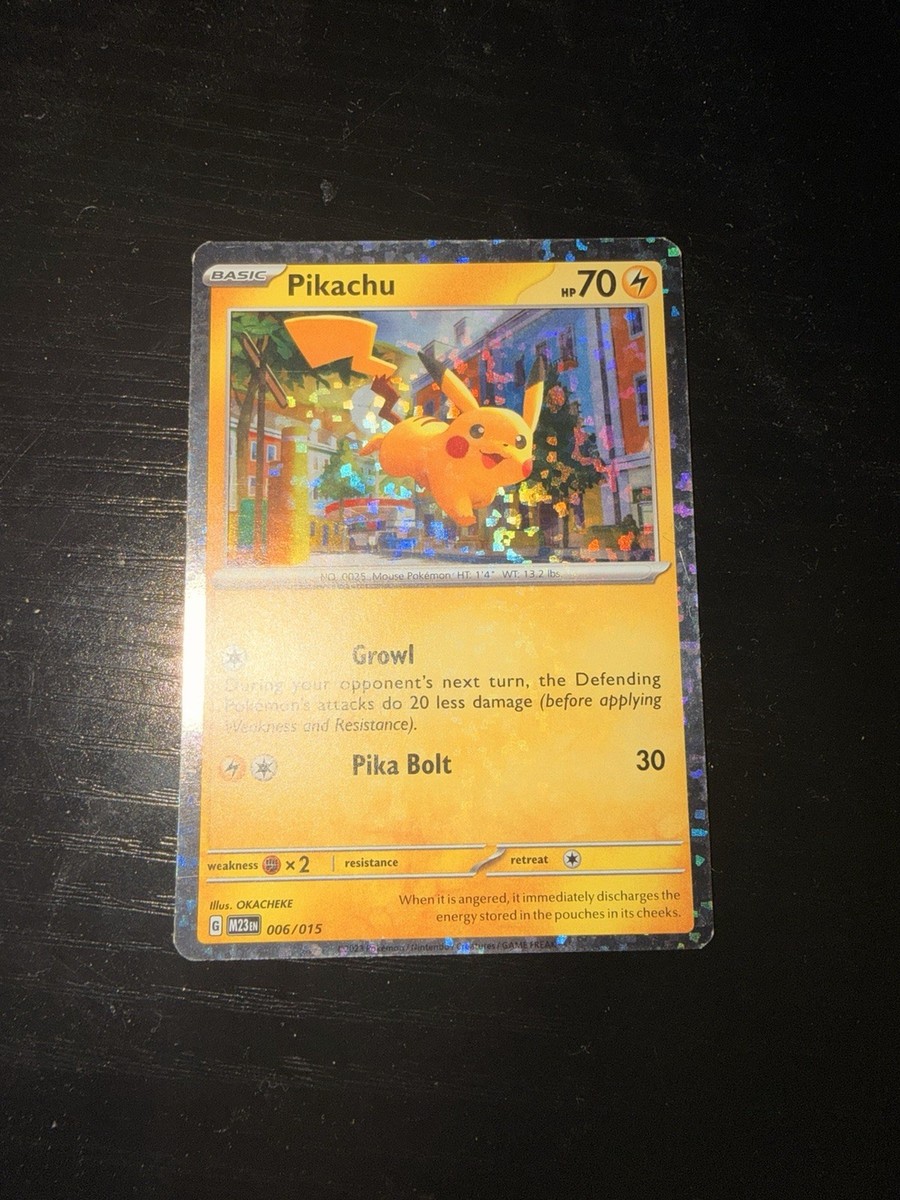 Pokmon Pikachu Holo Card McDonald's Promo | eBay