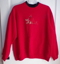 Vintage Top Stitch By Morning Sun Cardinal Pullover Sweatshirt Yellow Women  s L
