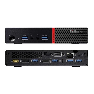 Lenovo ThinkCentre Tiny Mini PC i5 i7 32GB RAM 1TB SSD WIFI Windows 11 Pro 4K - Image 1 of 4