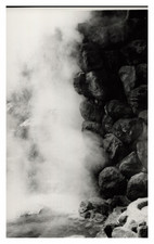 Japan, Beppu, Hot Springs and Solfata, Geyser, Vintage Print, 1960 Photo 