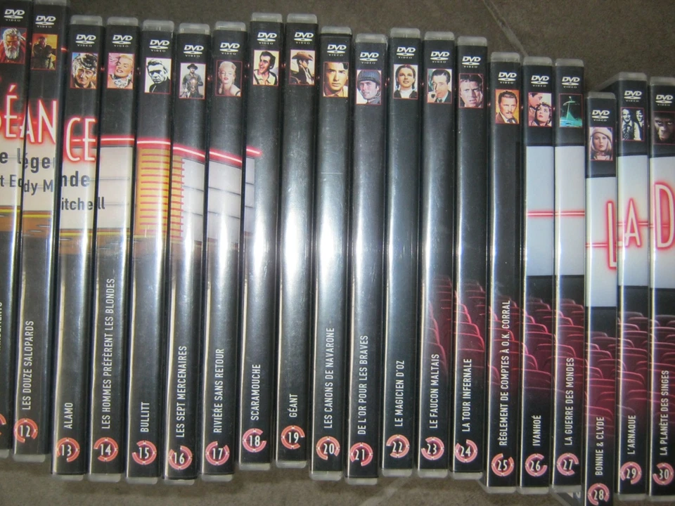 COLLECTION COMPLETE DVD LA DERNIERE SEANCE EDDY MITCHELL DU 1 AU 40 TTBE TBE - Photo 4/4