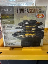 HoMedics WFL-Rock EnviraScape Illuminated Rock Garden Relaxation Fountain