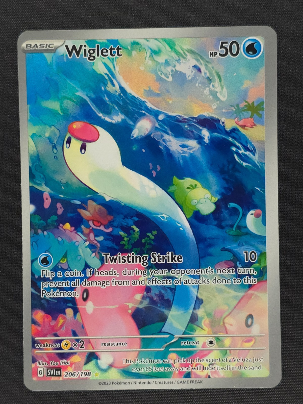 Wiglett 206 Pokemon SVI Scarlet Violet 2023 NM 🔥🔥🔥