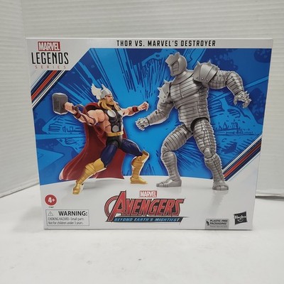 Marvel Legends Avengers Thor vs Destroyer Action Figures 60 Year Anniversary 