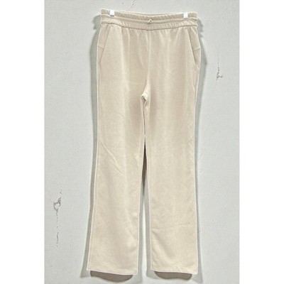 Lululemon Align High Rise Wide Leg Pants Beige Velour Size 6