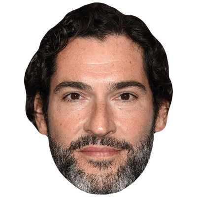 Tom Ellis (Beard) Big Head. Larger than life mask.