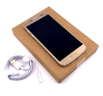 Samsung Galaxy S7 Android Handy 32GB Gold Entsperrt Grade A Garantie Schnell.