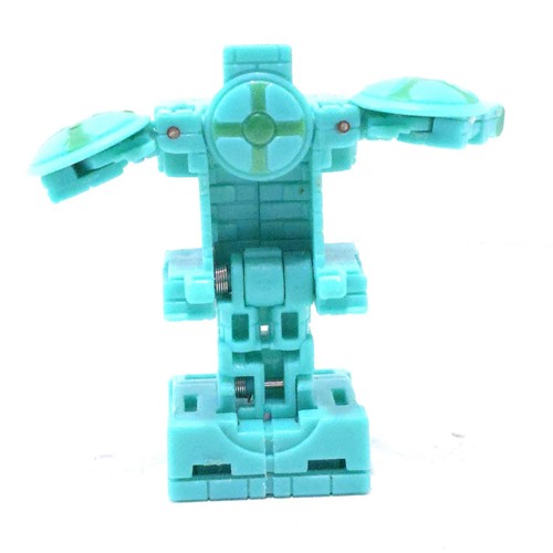 Figura Bakugan Piercian Ventus Azul Verde Nueva Vestroia Trap Cube Golem - Imagen 3 de 5
