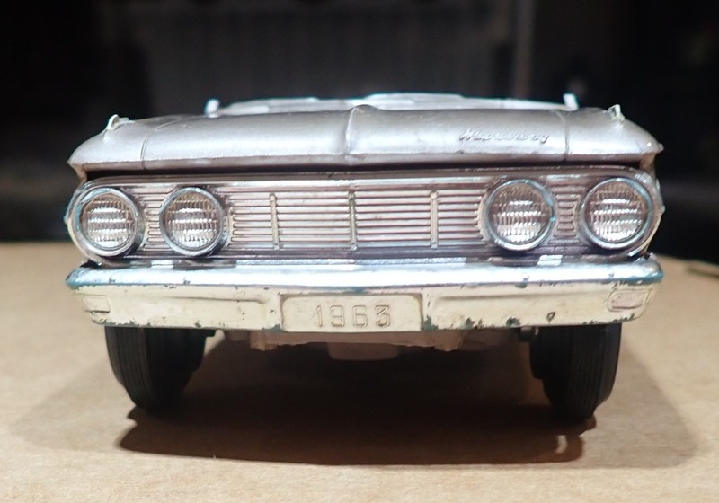 AMT promo car 1963 Mercury Comet convertible original metallic tan