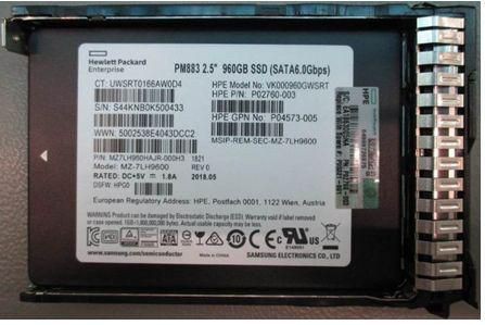 Hewlett Packard Enterprise P05321-001 SSD 960GB 25 "" SFF