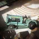 Vintage Tonka Airlines Green Metal Airport Tug / Tractor Truck Toy Vehicle