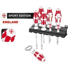 Wera Kraftform Sports Edition ENGLAND 8 Piece Screwdriver Set