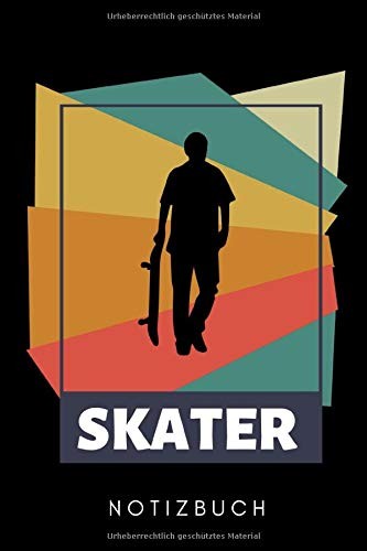 Skater Notizbuch: A5 Tagebuch Geschenk FüR Skateboarder Kinder &-image