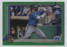 2025 Topps Pro Debut Chrome Green Refractor /99 PJ Morlando #PDC-163 9et
